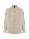 Zegna cashmere linen and silk overshirt