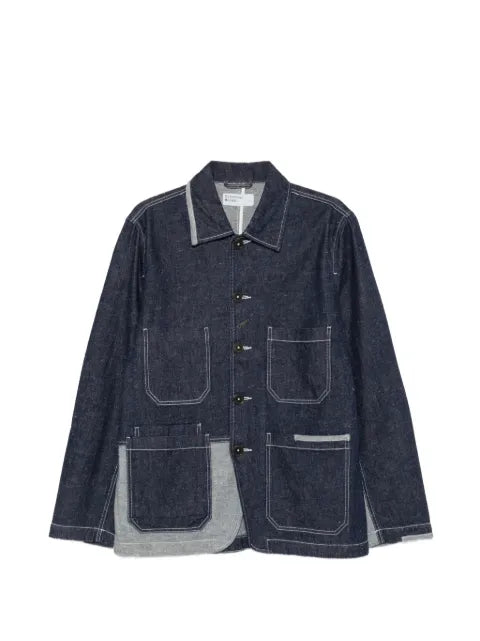 Universal Works patchwork denim jacket