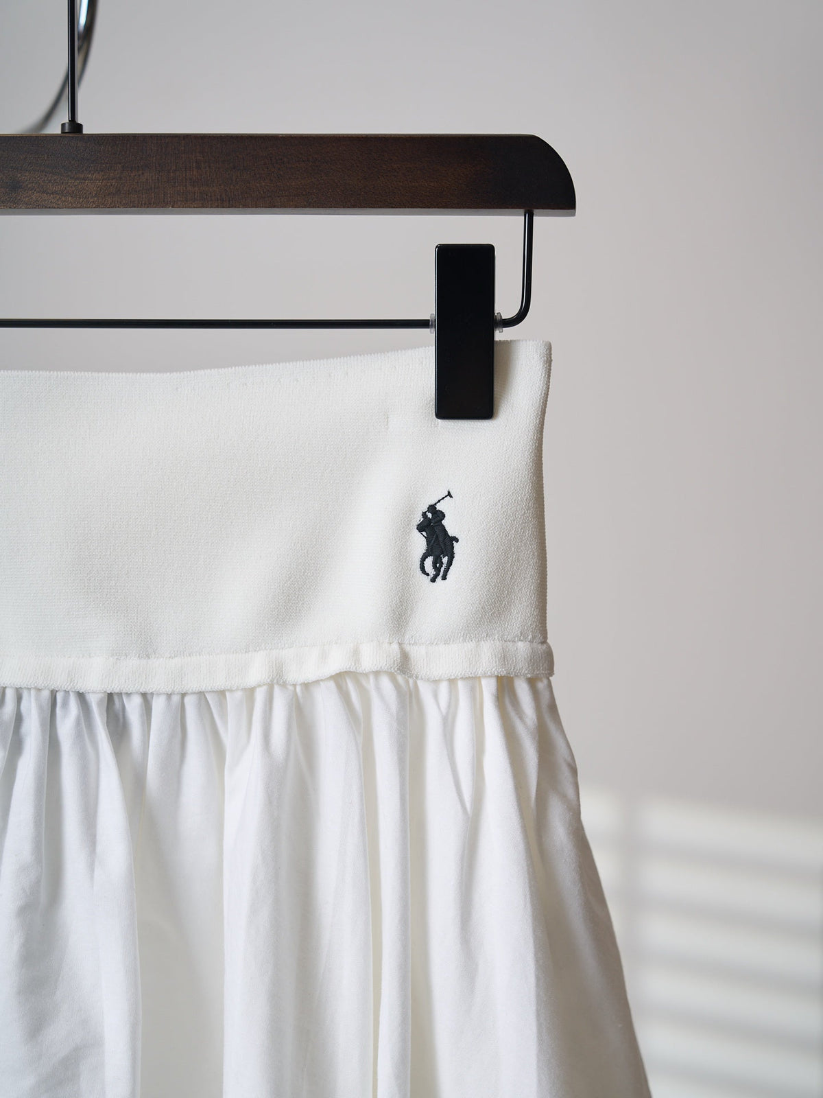 Polo Ralph Lauren Women’s Pleated Mini Skirt With Pony Embroidery