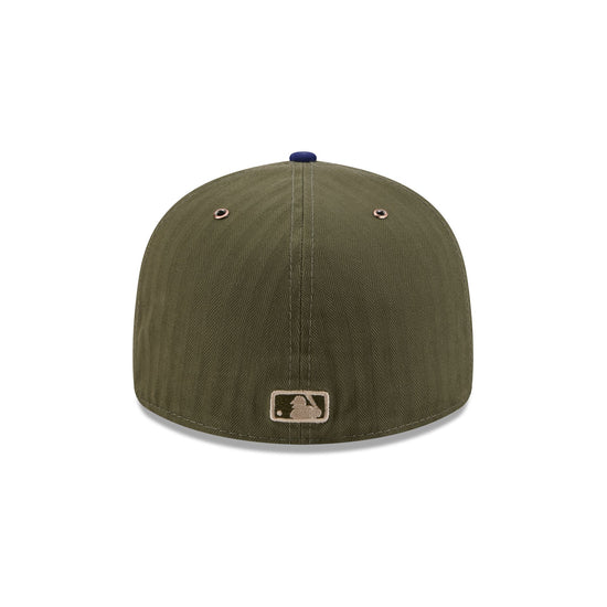 New Era x Three Looms 5950 Pinched Crown Chicago Cubs American Herringbone Fitted Hat